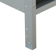 4-Tier 4 Door Locker by Global Industrial – Steel, Gray, Model 290600