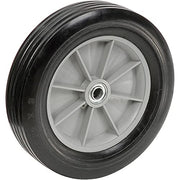 12" Rubber Wheel for HD & Extra HD Tilt Trucks by Global Industrial – 12"L x 12"W x 3"H, 12-Gauge Steel, Black/Gray, Model RP1007