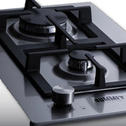 Summit Appliance Stainless Steel / 12 inches / Natural Gas Cooktops