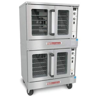 Southbend BES/27SC Double Deck Electric Standard Depth Convection Oven by SOUTH BEND – 27.0 quarts