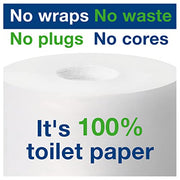 Tork 36 Rolls (750 Sheets each) / White / Coreless Paper & Plastic