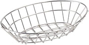 G.E.T. 4-82144 Grid Basket, Stainless Steel, 9-3/4" x 6-1/4" x 2-1/4", Oval, Case of 24