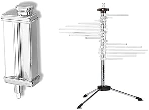 KitchenAid KPSA Stand-Mixer Pasta-Roller Attachment + metal rack