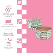 THE LICKER STORE Green / 12" / Modern;Mid-Century;Classic;Transitional;Traditional;Cottage;Casual Scratching Pads