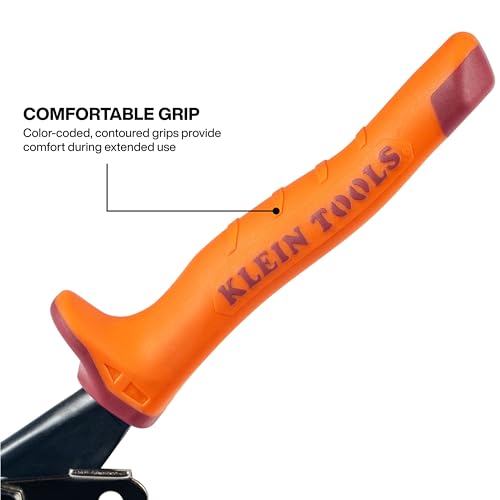 KLEIN TOOLS Left-Cutting / Red / 1 Nippers & Snips