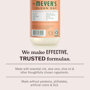 Mrs. MEYER'S Geranium / 12.5 Fl Oz (Pack of 1) / Red Hand Wash