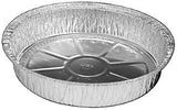 Handi-Foil of America 9" Round Aluminum Foil Take-Out Pan 500 Bulk Pack - Disposable Tin Containers (pack of 500)