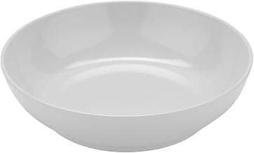1.3 qt. 8.5" White Break Resistant Round Bowl, by GET CS-6106-W-EC (Pack of 12)