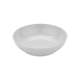 1.3 qt. 8.5" White Break Resistant Round Bowl by GET – 1.3 quarts, Melamine, White, Pack of 12, Model CS-6106-W