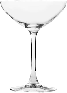 Arcoroc Arc Cardinal Romeo Sheer Rim Cocktail Glass, Made in USA, 5.5-Ounce, Set of 12 (Cocktail 8 Ounce)