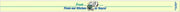 HUBERT Fresh from Our Kitchen Clamshell Label Yellow Extra Long Band-It Merchandising Labels Imprinted - 18"L x 1"H 2 Rolls of 350