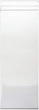 HUBERT Clear Plastic Easel - 5" H x 2" W, 10 per Bag
