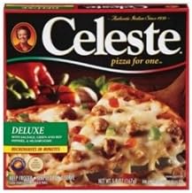 Celeste Deluxe Pizza for One, 5.9 Ounce -- 12 per case.