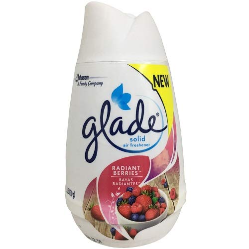 Radiant Berry Solid Air Freshener by Glade – 1 Count (Pack of 12), White/Pink, Pack of 12, Model 046500724114