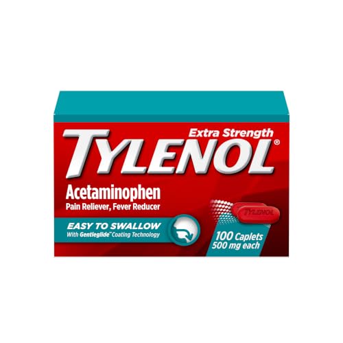 Tylenol 100 Count / Red / 100 Acetaminophen