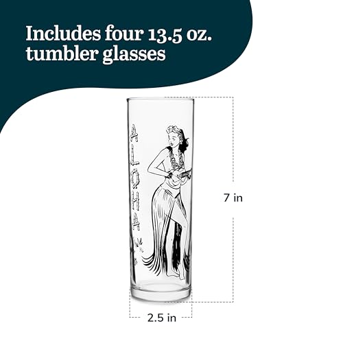 Libbey Tiki Zombie Clear / 13.5 Ounces / Tiki Mixed Drinkware Sets