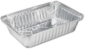 HFA 2062-30-500 36 Oz. Oblong Aluminum Food Pan - 500 / CS