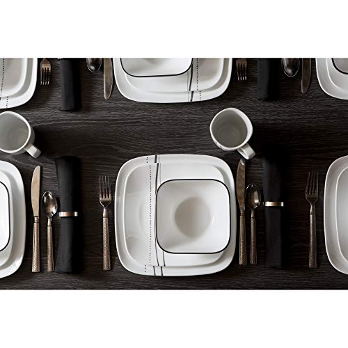 Corelle Cascading Lines / 16-Piece / 1 Dinnerware Sets