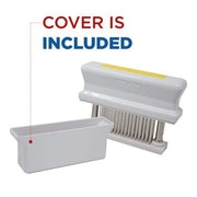 Jaccard White with Yellow / Pack of 1 / White Original Super 3 Professional 48 Blade Tenderizer Tenderizers