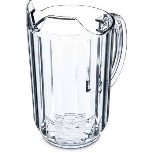 Carlisle FoodService Products Clear / 48 Ounces / Polycarbonate Jugs
