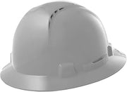 LIFT SAFETY Briggs Full Brim Hard Hat | Non-Vented Construction Safety Helmet | Full Coverage Design