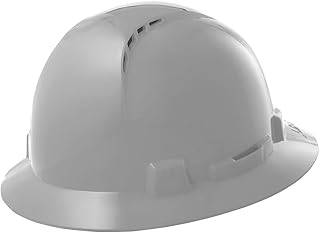 LIFT SAFETY Briggs Full Brim Hard Hat | Non-Vented Construction Safety Helmet | Full Coverage Design