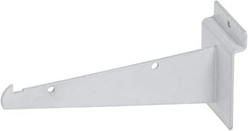 Slatwall Shelf Bracket, 6" White