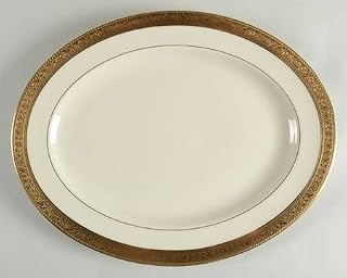 Lenox Westchester 16" 99 Shape Oval Serving Platter, Fine China Dinnerware