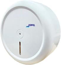 Jofel Central Toilet Paper Dispenser, White