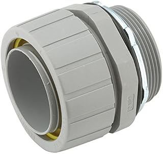 RACO 4728 Liquid Tight Connector, Nylon, 2" (Pack of 5)