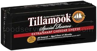 Tillamook Special Reserve Extra Sharp Cheddar Cheese, 5 Pound -- 2 per case.