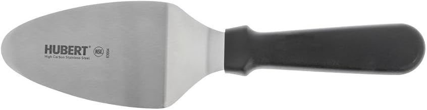 HUBERT Pie Server with Black Plastic Handle Stainless Steel - 5"L Blade