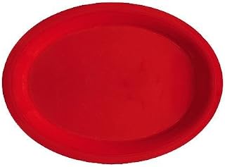 G.E.T. Red Sensation 9-3/4 x 7-1/4" Oval Platter