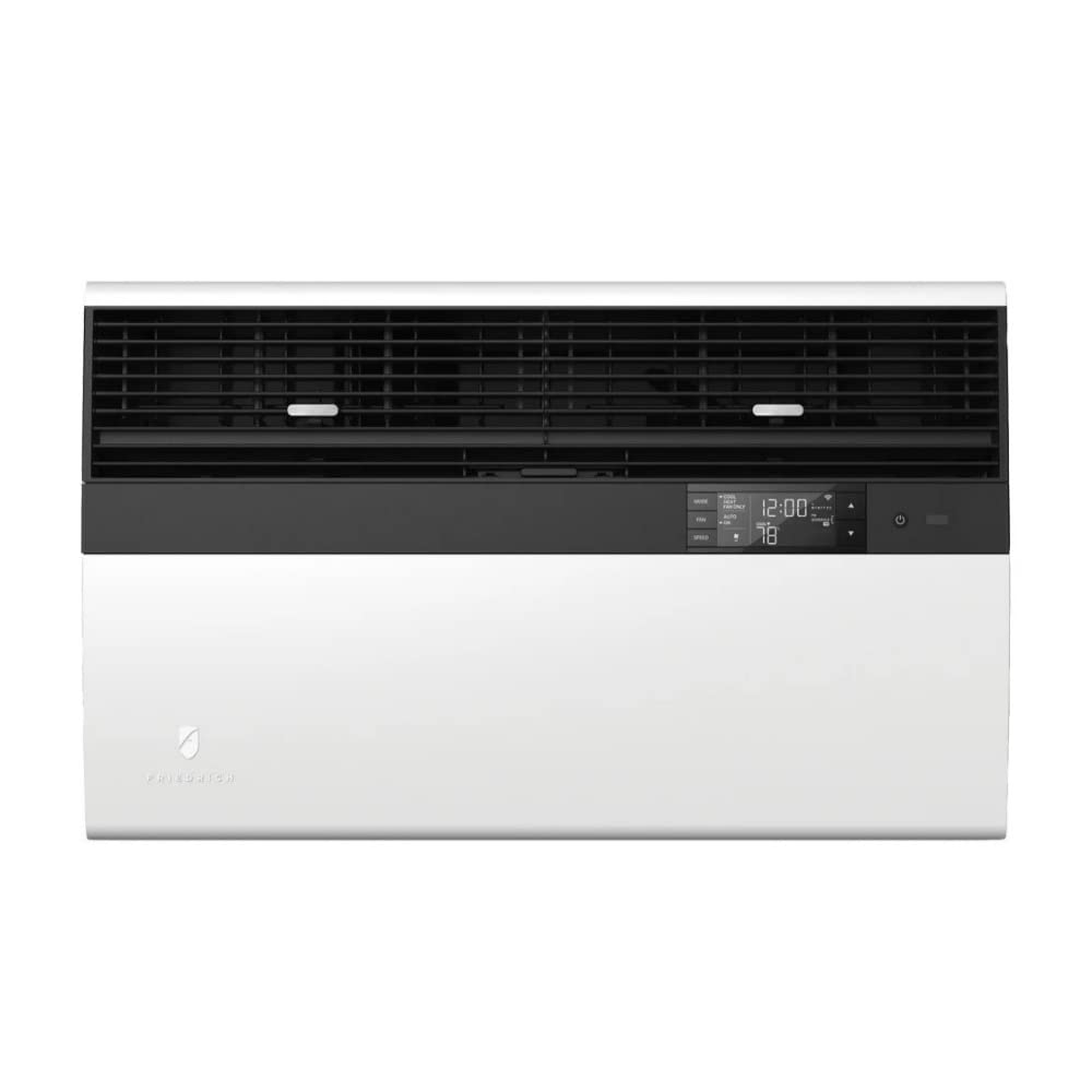 26" Khul Smart Air Conditioner with Cooling 12000 BTU Capacity QuietMaster Technolgoy Auto Restart Wi-Fi Remote Controller in White by Friedrich – 1 tons, Steel, Model KCS12A10A