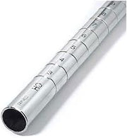 Nexel 711234 42"H Chrome Post, Steel, Silver, 4 Pack