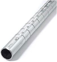 Nexel 711234 42"H Chrome Post, Steel, Silver, 4 Pack