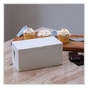 SOUTHERN CHAMPION TRAY 9" Length x 5" Width x 4" Height / White / 250.0 liters Bakery Take Out Containers
