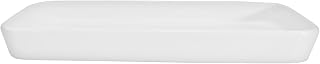 CAC China F-RT8 Fortune 7-3/4-Inch by 3-1/2-Inch Super White Porcelain Rectangular Tray, Box of 24