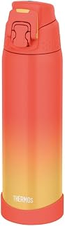 Thermos FJR-721 OR-G Vacuum Insulated Sports Bottle, 24.3 fl oz (720 ml), Orange Gradient, For Cold Retention