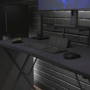 Flash Furniture 23.8L x 45.8W inches / Black / Classic Computers & Accessories
