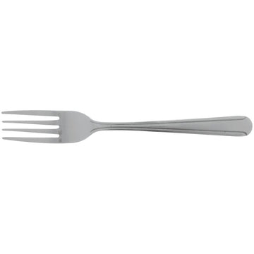 Dinner Fork Dominion Pattern 18/0 Stainless Steel - 12 ea by HUBERT – Stainless Steel, Silver, Pack of 12, Model HDO-05-HB