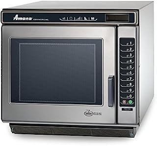 Commercial Digital Microwave 1 Cft Countertop 1700 Watt Heavy Volume Model Rc17S2 by Amana