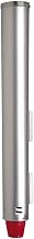 ADJ-NW-31 Surface-Mount, Gravity-Feed Cup Dispenser, 2-7/8" To 3-1/2" Diameter Cups Or Containers, Stainless Steel, 3-11/16" Dia. X 25-1/2" L