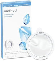 Method Aroma Diffuser Ring Refill, Sweet Water, two Fragrance Discs (00603)