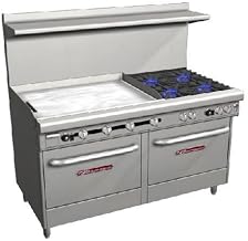 Southbend 4601DD-3TL Range, 60" Wide, 4 Non-Clog Burners with Standard Grates (3