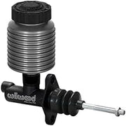 Wilwood 261-16841-1.12 Master Cylinder, 1.125 in Bore, 1.120 in Stroke, Remote Reservoir, Aluminum, Black Paint, Kit
