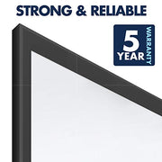 Quartet Black / 36"W x 24"H / Black Frame Dry Erase Boards