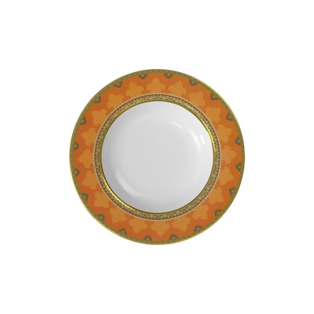 Samarkand Mandarin Deep Plate by Villeroy & Boch – 200 milliliters, Porcelain, Multi-colour, Model 1047322700