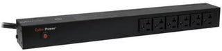 CyberPower PDU20BT6F10R Basic PDU, 100-125V/20A, 16 Outlets, 1U Rackmount