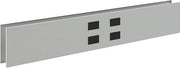 Interion Modular Partition Raceway Power Kit with Data for Desktop Raceway, 48"W